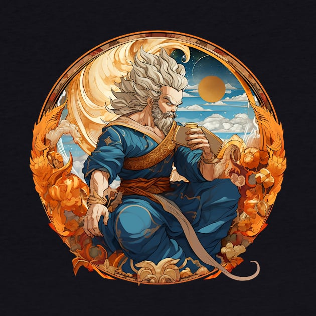 Vegeta greek god style by WahomeV